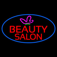 Red Beauty Salon Logo Neon Sign