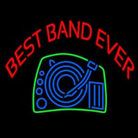 Red Best Band Ever Neon Sign