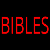 Red Bibles Neon Sign