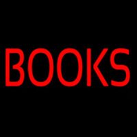 Red Books Neon Sign