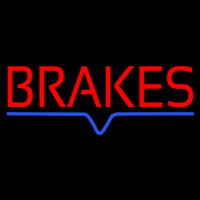 Red Brakes Neon Sign
