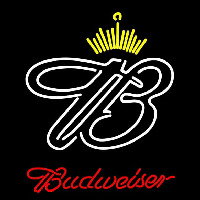 Red Budweiser Crown Beer Sign Neon Sign
