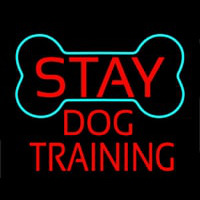 Red Dog Training Block 1 Neon Sign