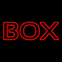 Red Double Stroke Bo  Neon Sign
