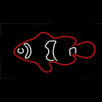 Red Fish 3 Neon Sign