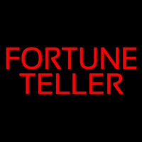 Red Fortune Teller Neon Sign