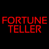 Red Fortune Teller Neon Sign