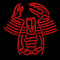Red Lobster Logo Neon Sign
