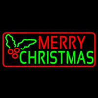 Red Merry Green Christmas Neon Sign