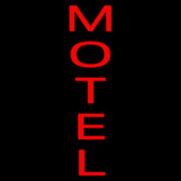 Red Motel Neon Sign