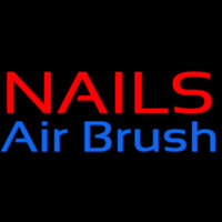 Red Nails Airbrush Neon Sign