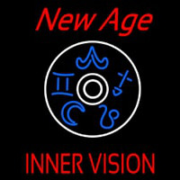 Red New Age Inner Vision Neon Sign