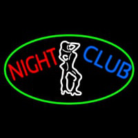 Red Night Club Girls Neon Sign