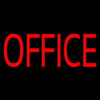 Red Office Neon Sign