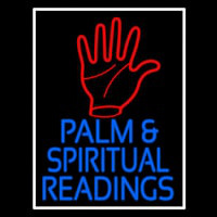 Red Palm And Blue Palm And Spiritual Readings Neon Sign