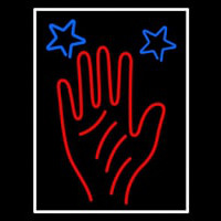 Red Palm Neon Sign