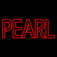 Red Pearl Block Neon Sign