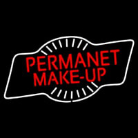 Red Permanent Makeup Neon Sign