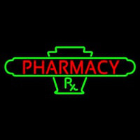 Red Pharmacy Neon Sign