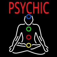 Red Psychic Neon Sign