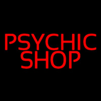 Red Psychic Shop Neon Sign