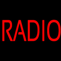 Red Radio Music Neon Sign
