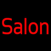 Red Salon Neon Sign