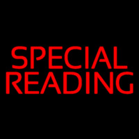 Red Special Reading Neon Sign