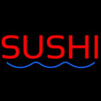 Red Sushi Neon Sign