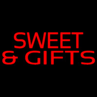Red Sweets And Gifts Neon Sign