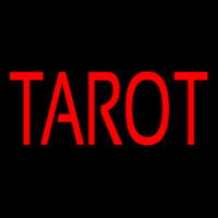 Red Tarot Neon Sign