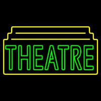 Red Theatre Neon Sign