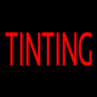 Red Tinting Neon Sign