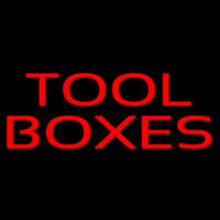 Red Tool Bo es 2 Neon Sign
