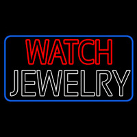 Red Watch White Jewelry Neon Sign