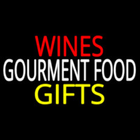 Red Wines Food Gifts Neon Sign