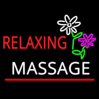 Rela ing Massage Neon Sign