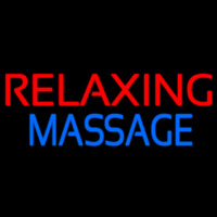 Rela ing Massage Neon Sign