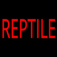 Reptile Block Neon Sign