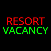 Resort Vacancy 2 Neon Sign