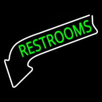 Restrooms Neon Sign