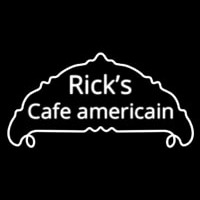 Ricks Cafe Americain  Neon Sign