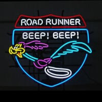 Road Runner Beep! Beep!  Neon Sign