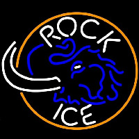 Rolling Rock Ice Elephant Beer Sign Neon Sign