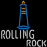 Rolling Rock Lighthouse Beer Sign Neon Sign