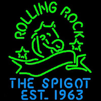 Rolling Rock The Spigot Beer Neon Sign