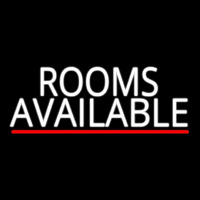 Rooms Available Vacancy Neon Sign