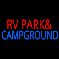 Rv Park And Campground Neon Sign
