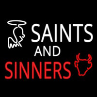 Saints And Sinners Neon Sign