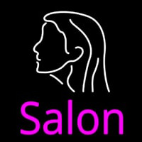 Salon Logo Neon Sign